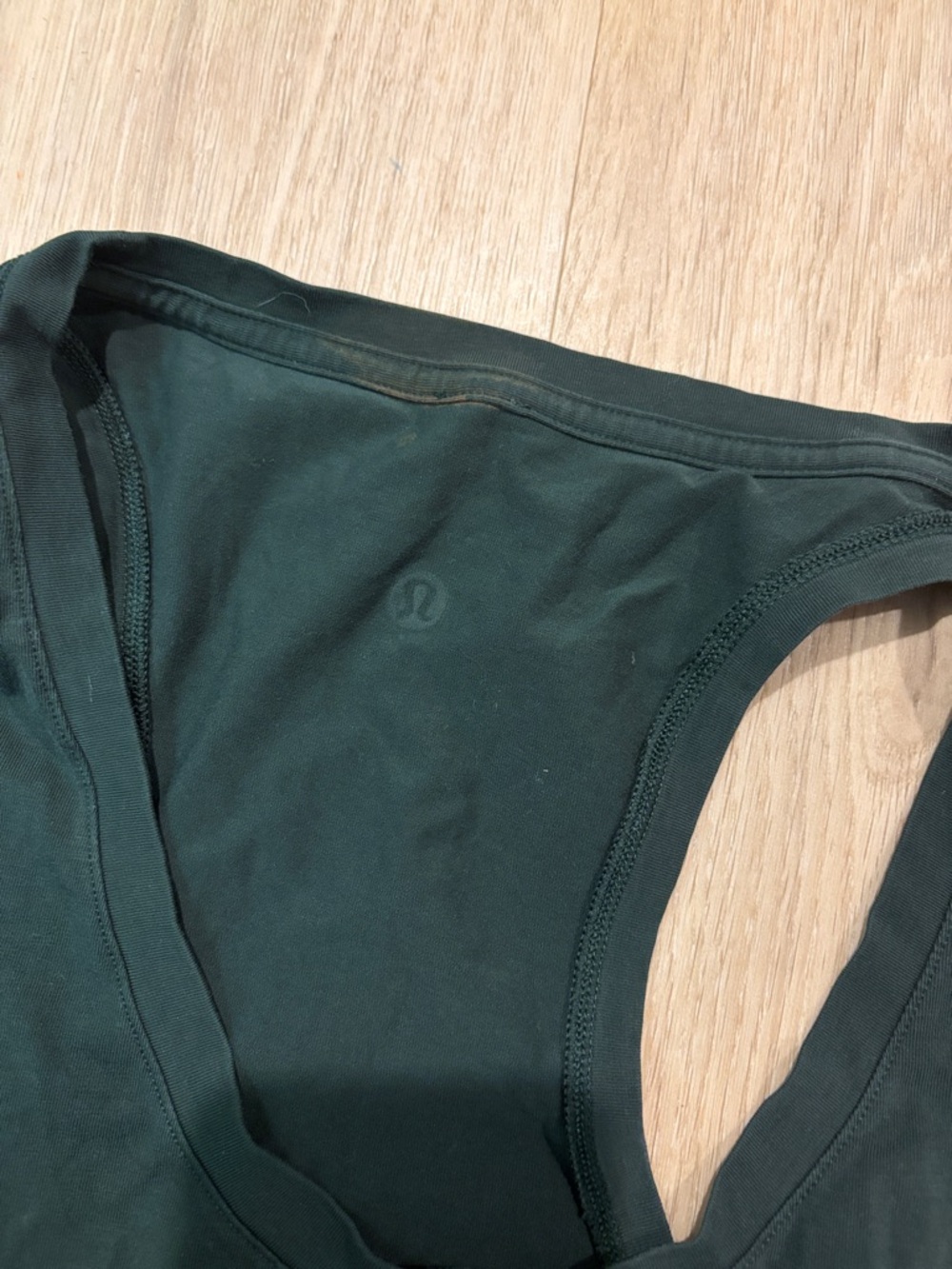 Dark Green lululemon Racerback Tank Top - Picture 2 of 2